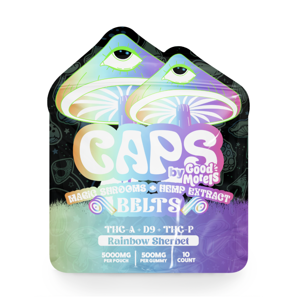 CAPS Magic Shrooms + Hemp Extract Sour Rings – Peach Prism – CAPS by ...